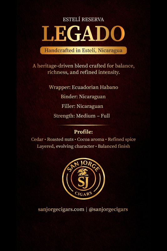 Estelí Reserva — Legado.  AVAILABLE